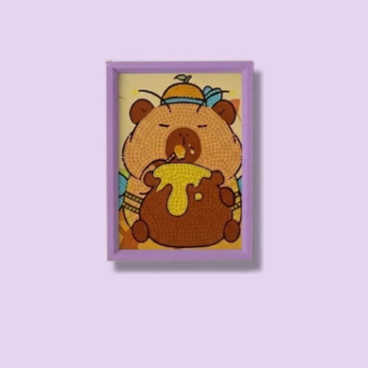 Hungry Bear Diamond Painting Kit (1pc)