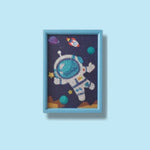 Space Explorer Astronaut Diamond Painting Kit (1Pc)