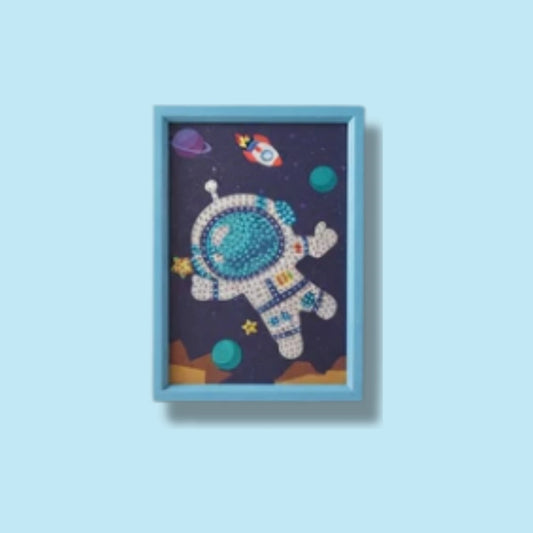 Space Explorer Astronaut Diamond Painting Kit (1Pc)