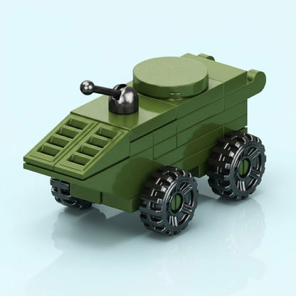 Light Tank Building Block (1Pc) on the light background.