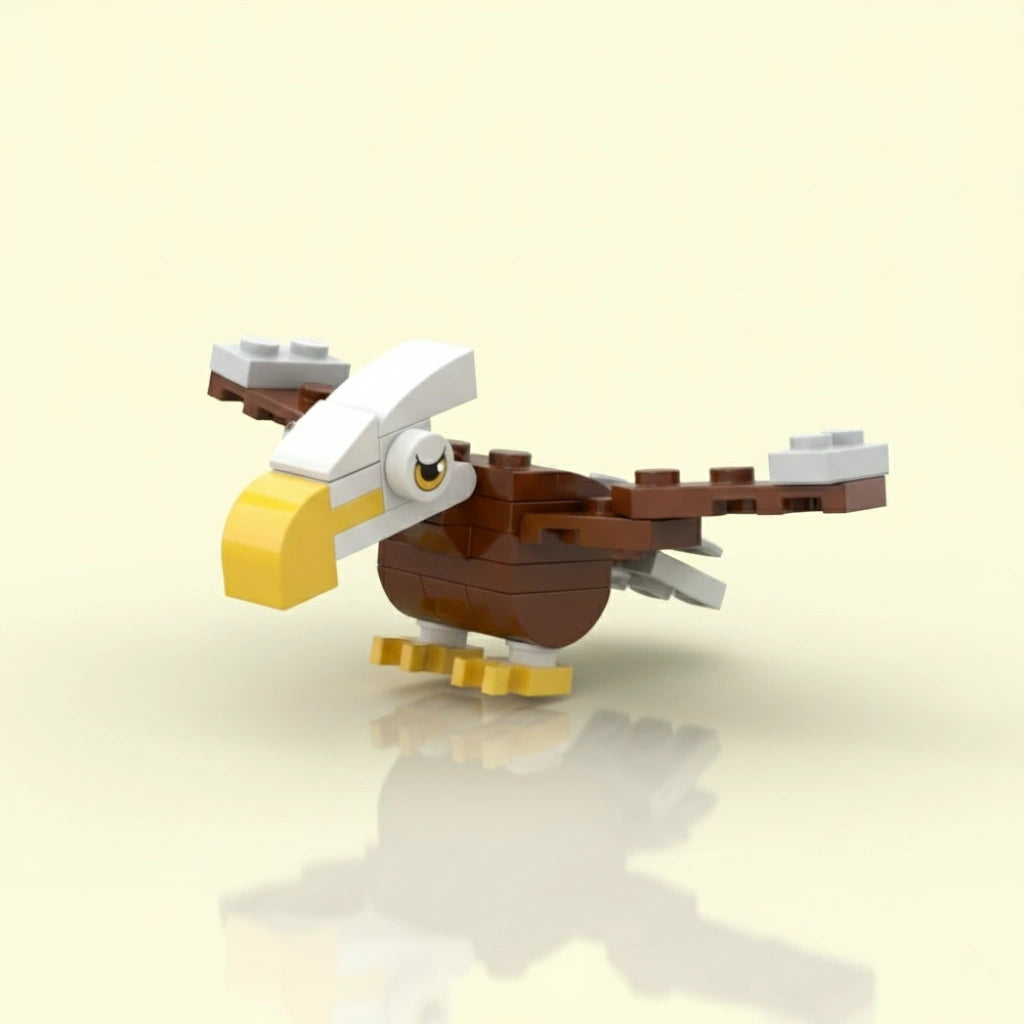 Eagle Building Block (1Pc) on the light background.