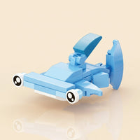 Hammer Shark Building Block (1Pc) in the pink background.