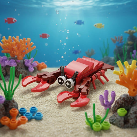 Lobster Builder Building Block (1Pc) in the ocean