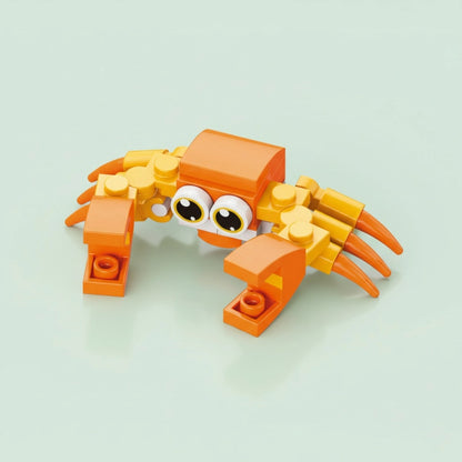 Crab Building Block (1Pc) on the light background.