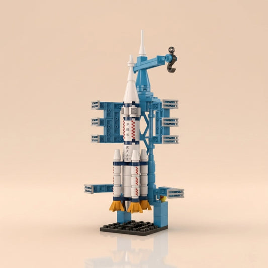 Space Rocket Building Block(1Pc)