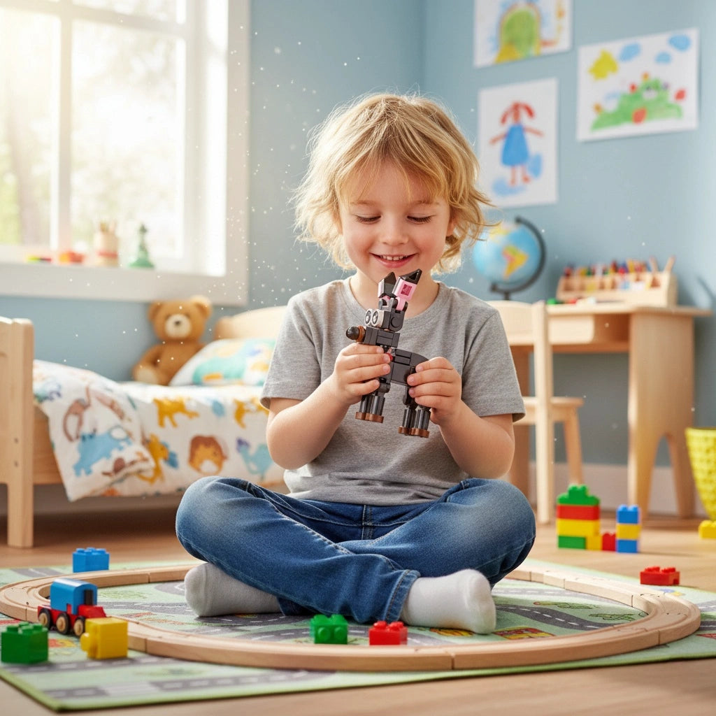 Doberman Pinscher Building Block (1Pc)