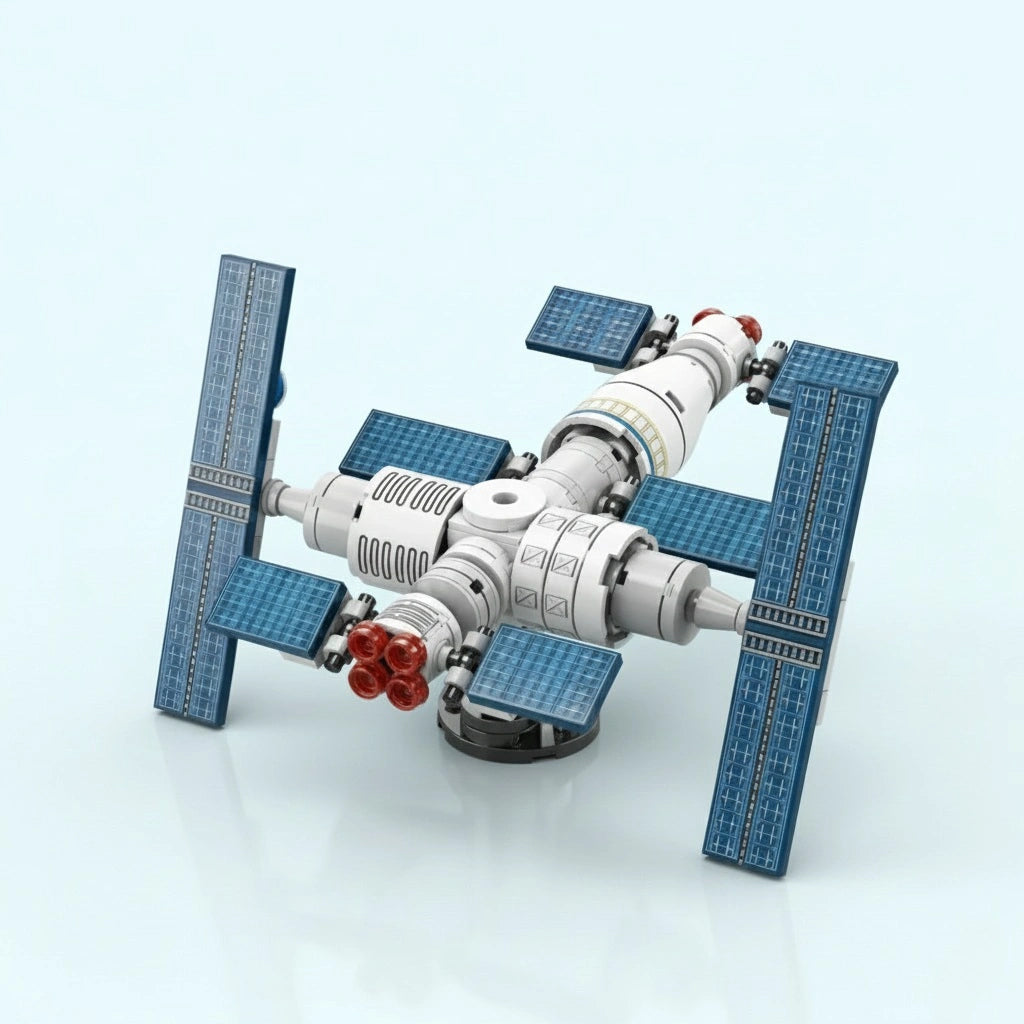 Space Station Building Block (1Pc) in the light background.