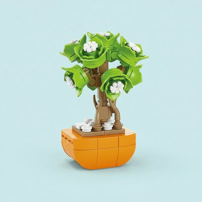 Green Kashmere Building Block Toy Plant (1Pc)