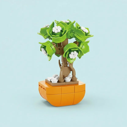 Green Kashmere Building Block Toy Plant (1Pc)