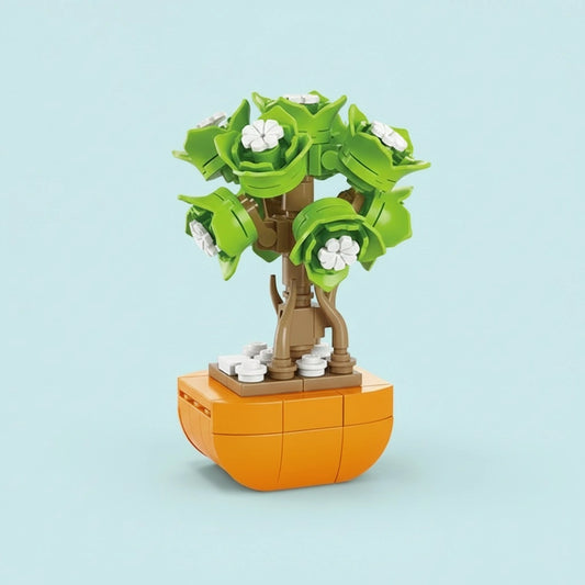 Green Kashmere Building Block Toy Plant (1Pc)