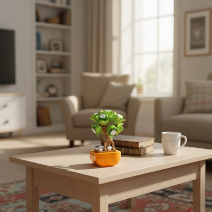 Green Kashmere Building Block Toy Plant (1Pc)