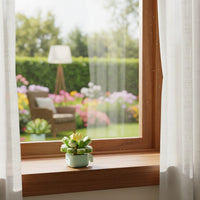 Echeveria Galuca Building Block Toy Plant(1pc) in the window