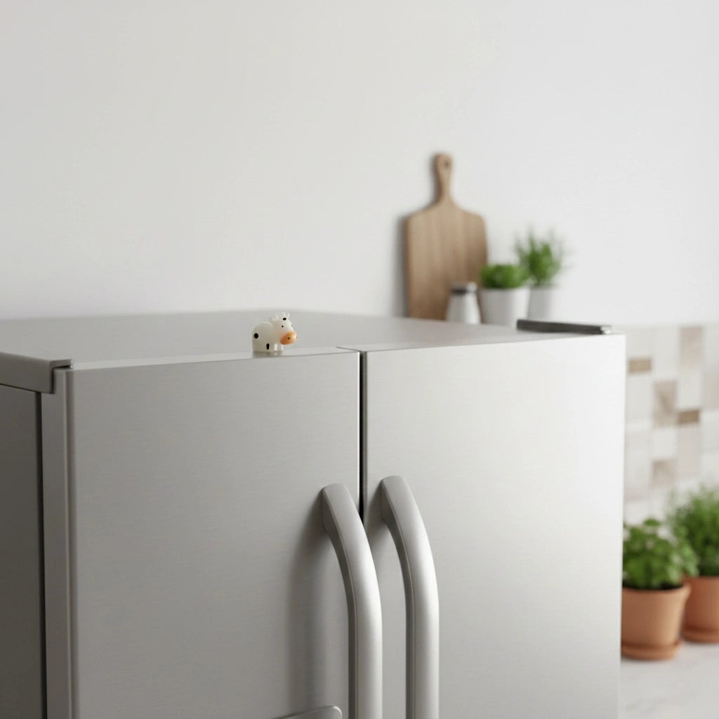 Miniature Cow Assorted (1pc) kept on the fridge.