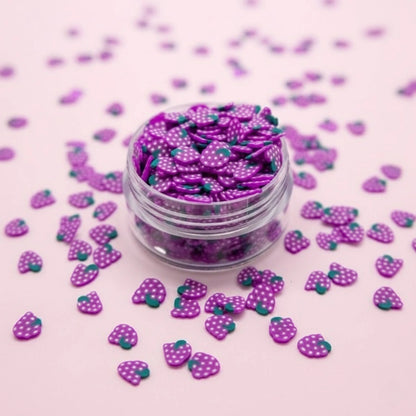 Miniature Polymer Clay Grapes (10pcs)