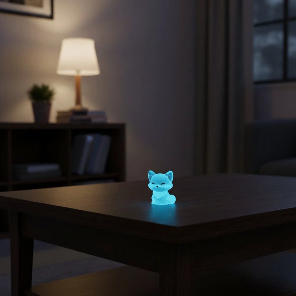 Miniature Glow Fox Assorted (1pc)