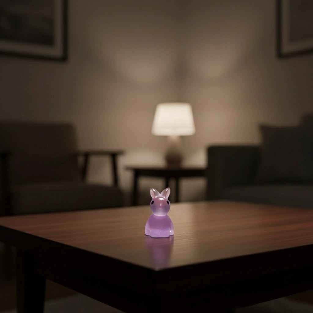 Miniature Glow Rabbit Assorted (1pc)