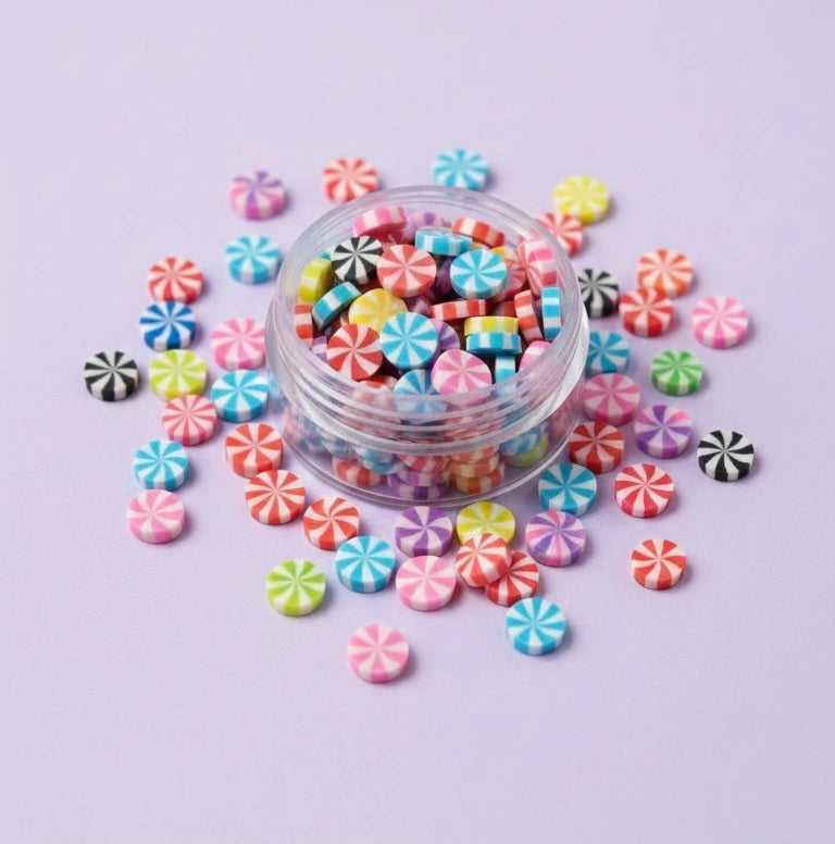 Miniature Polymer Clay Candies in a box
