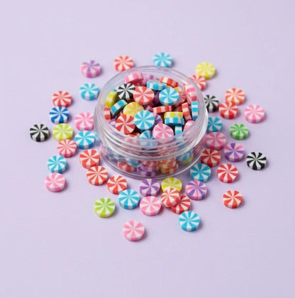 Miniature Polymer Clay Candies in a box