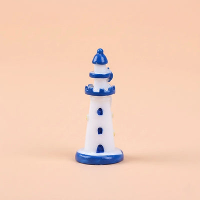 Miniature Sea Side Watch Light Tower Assorted (1pc)