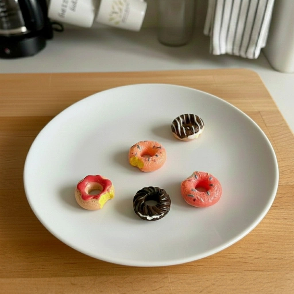 Miniature Dollhouse Dough arranged in collection. 