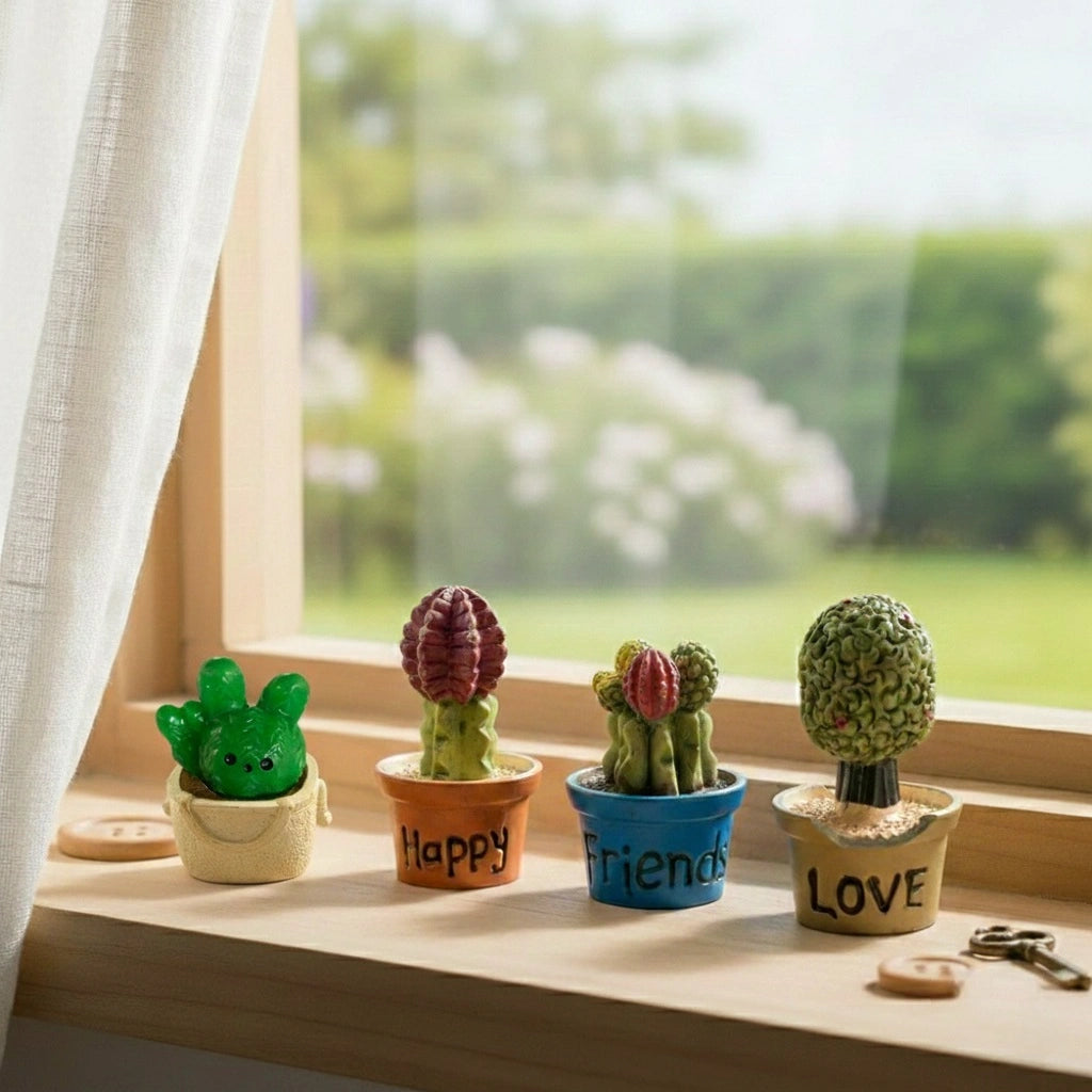 Miniature Cactus Assorted (1pc) with other cactuses