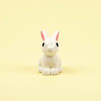 Miniature Rabbits Assorted (1pc) displayed on a light yellow background
