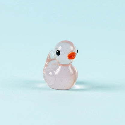 Miniature Glow Duck (1pc) on the blue background.