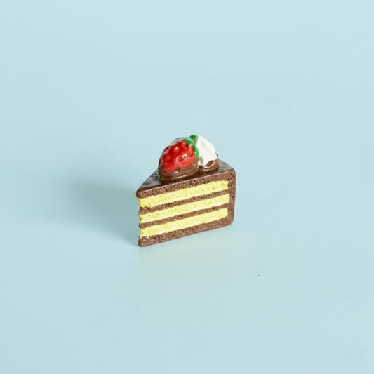 Miniature Dollhouse Pastry (1pc) on the blue background.