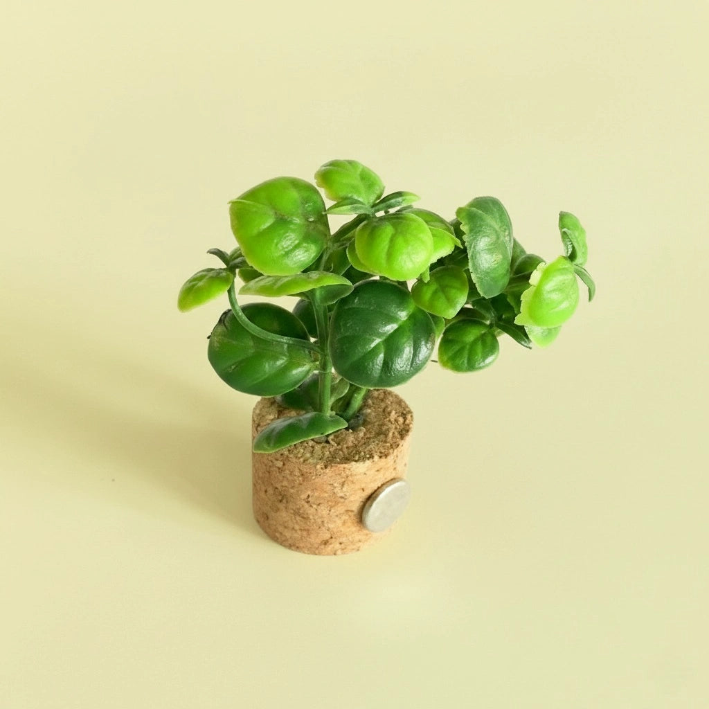 Artificial Plant Car Air Vent Clip, Magnet Refrigerator(1Pc)
