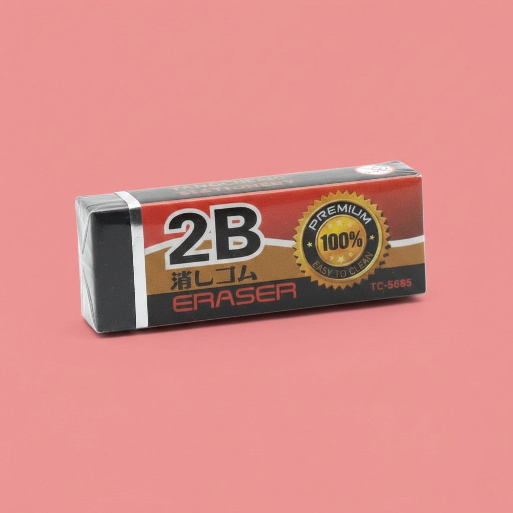 2B Red Eraser (1pc)