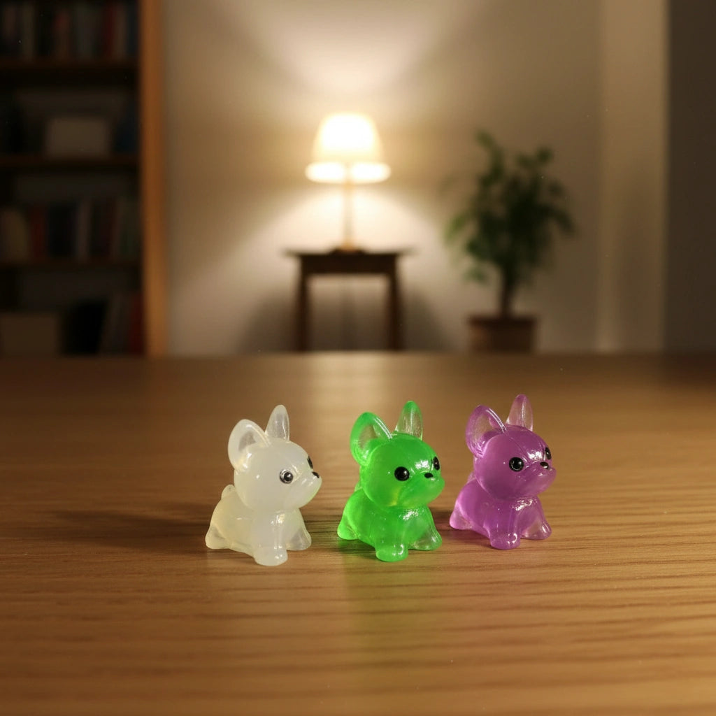 Miniature Glow Mini Dogs (1pc)