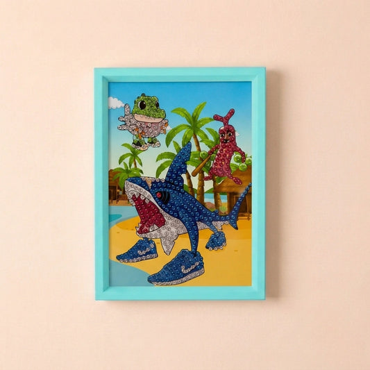 Tropical Sea Monsters Diamond Painting Kit (1Pc)