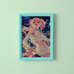 Futuristic Diva Girl Diamond Painting Kit (1Pc)