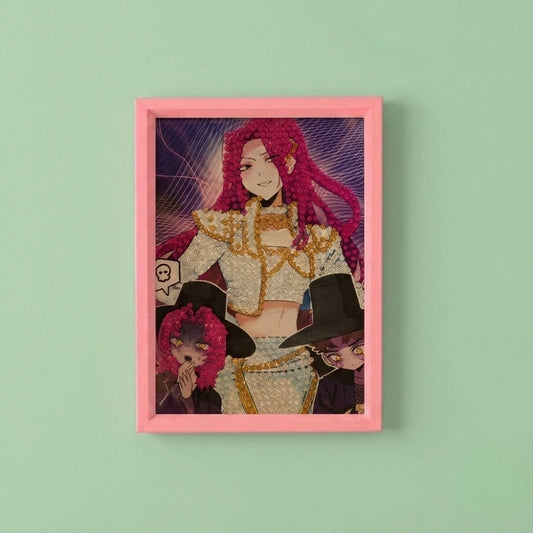 Pink Fantasy Squad Diamond Painting Kit (1Pc)
