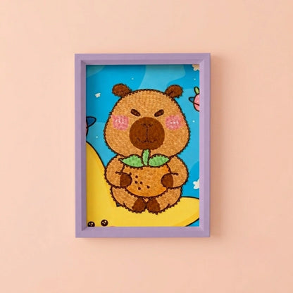 Little Foodie Bear Diamond Painting Kit (1Pc)