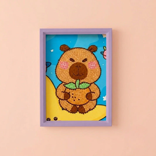 Little Foodie Bear Diamond Painting Kit (1Pc)