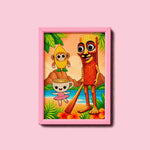 Cartoon Jungle Friends Diamond Painting Kit (1Pc)
