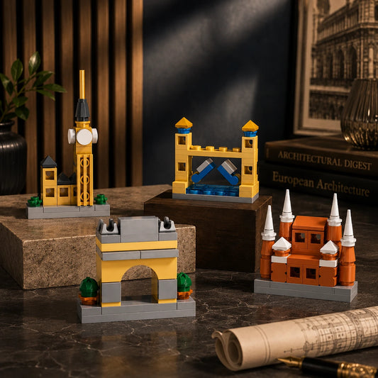 The European LandMarks(4 in 1 Set)