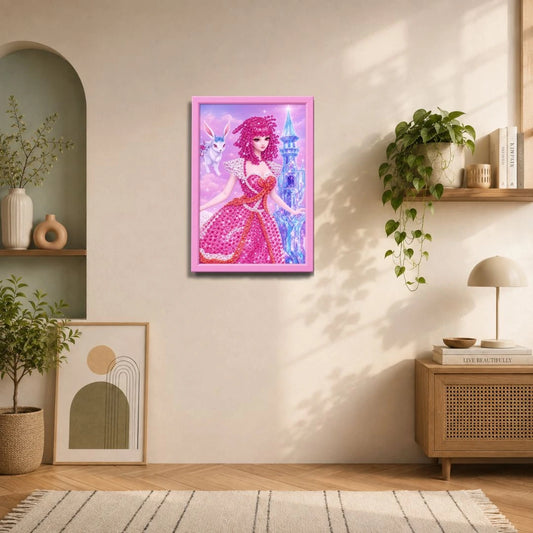 Princess Crystal Queen Diamond Painting Kit (1Pc)