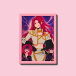 Pink Fantasy Squad Diamond Painting Kit (1Pc)