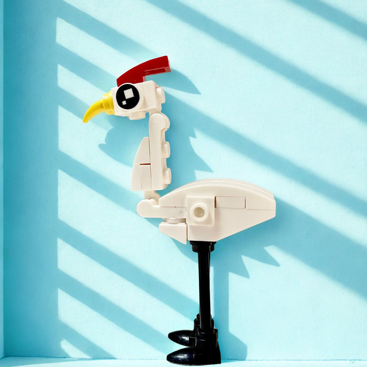 Red-Crowned Crane Building Block (1Pc)