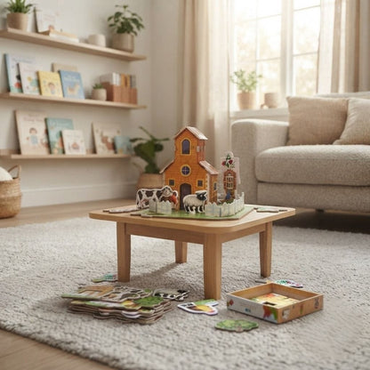 Mini Farm Cottage 3D Puzzle (1Pc)