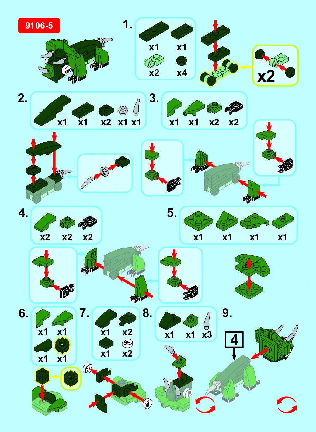 Tricera Building Block (1Pc)
