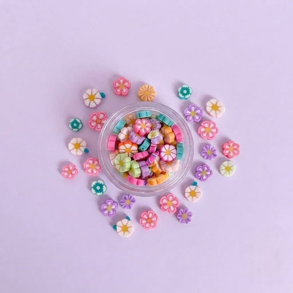 Miniature Resin Flowers Assorted (10 pcs)