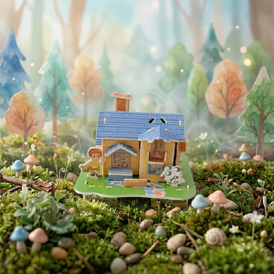 Storybook Cottage 3D Puzzle (1Pc)