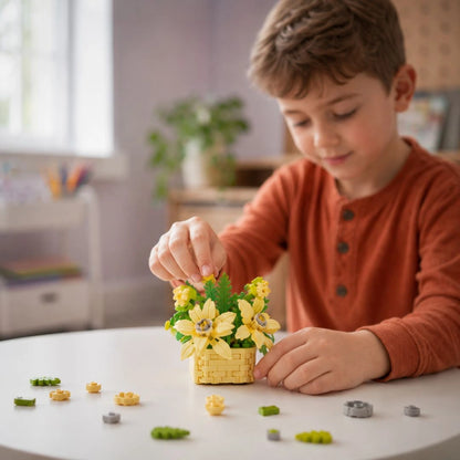 Yellow Charm Flowering Building Block (1Pc)