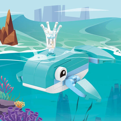 Image of a AquaSprout Whale Builder Building Block .