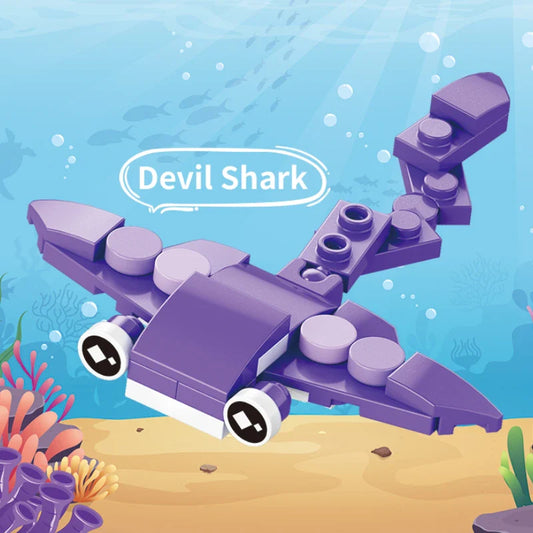 Model of Devil shark building block.