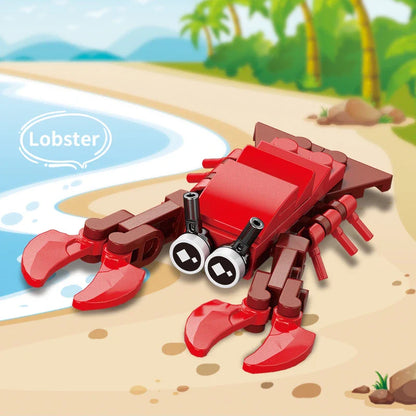 Image of a Lobster Builder Building Block .