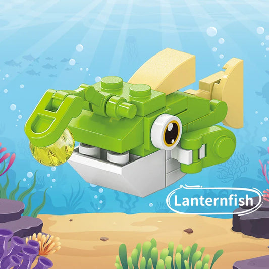 Model of lanternfish building block.